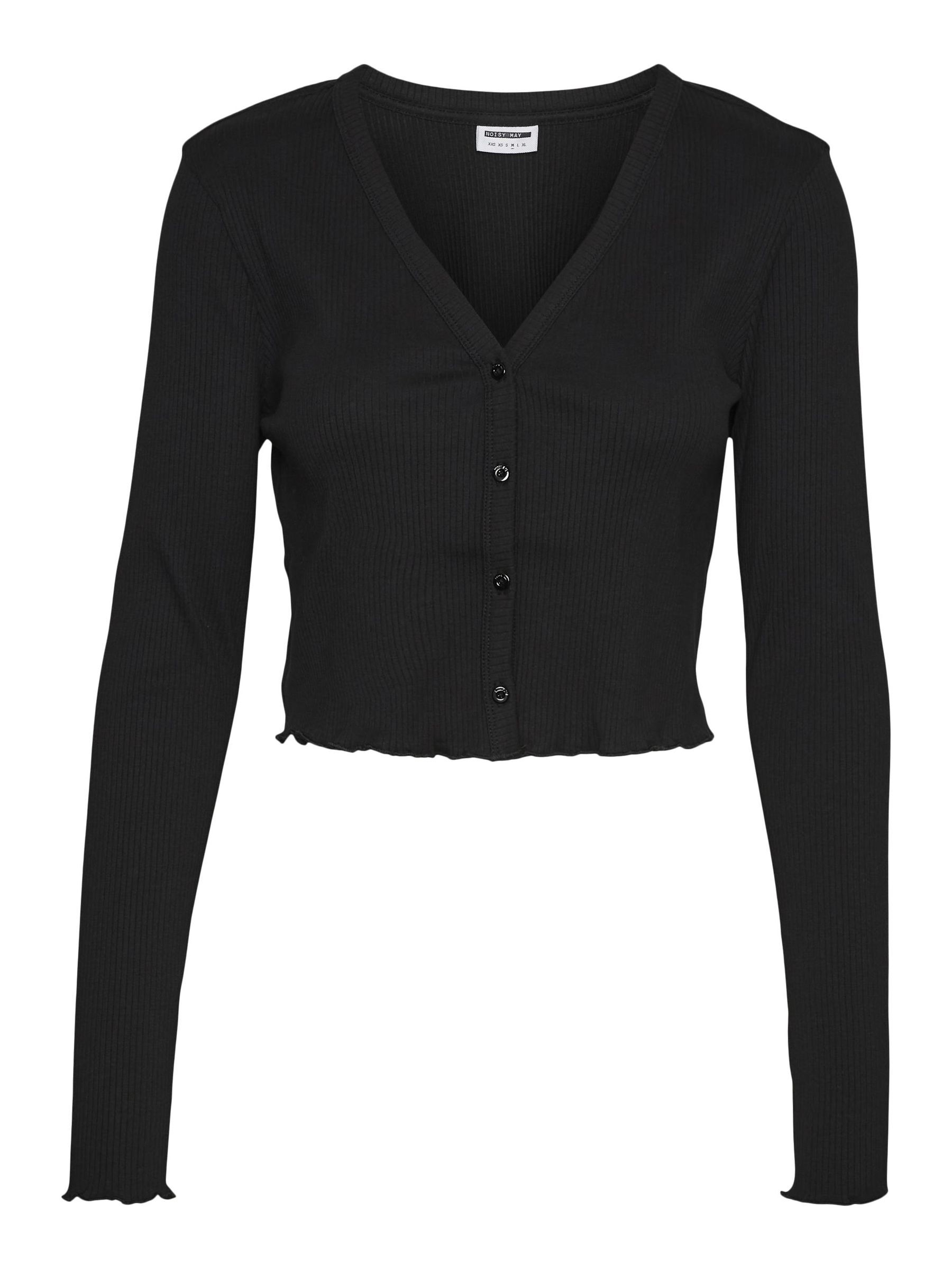 Black cropped cardigan sweater clearance