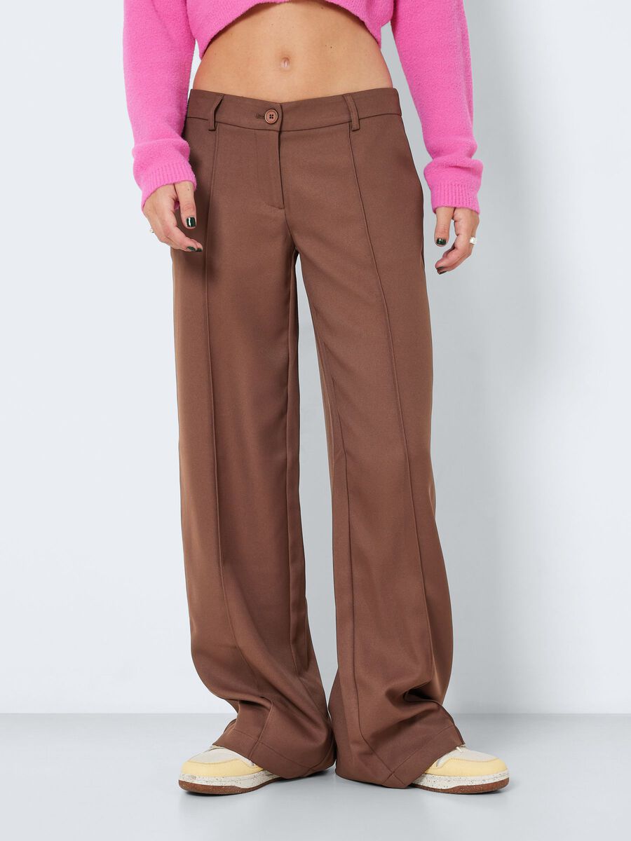 Noisy May LOW WAIST WIDE LEG HOSE, Cappuccino, highres - 27022969_Cappuccino_003.jpg