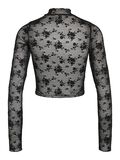 Product image thumbnail - NMEVE LONG SLEEVED TOP, Black | 7