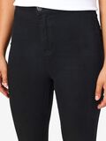 Product image thumbnail - NMELLA SKINNY FIT JEANS, Black | 5