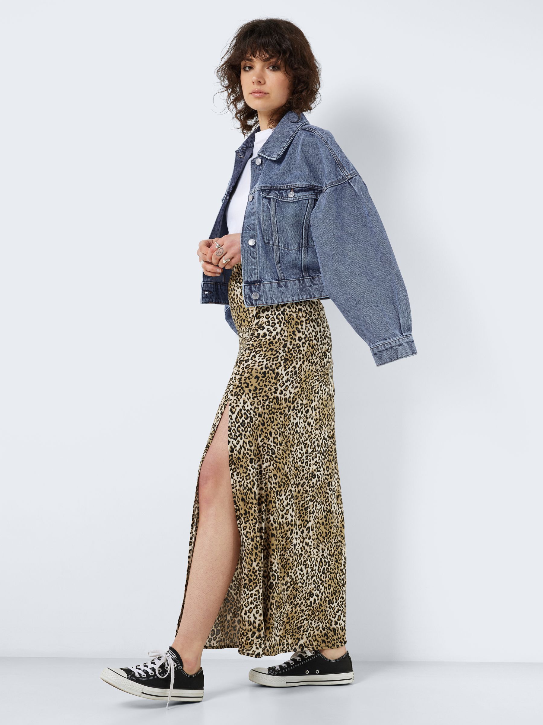 Leopard maxi skirt on sale 30