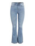 Product image thumbnail - NMSALLIE FLARED JEANS, Light Blue Denim | 2