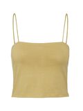 Noisy May CROPPED SLEEVELESS TOP, Khaki, highres - 27021940_Khaki_001.jpg