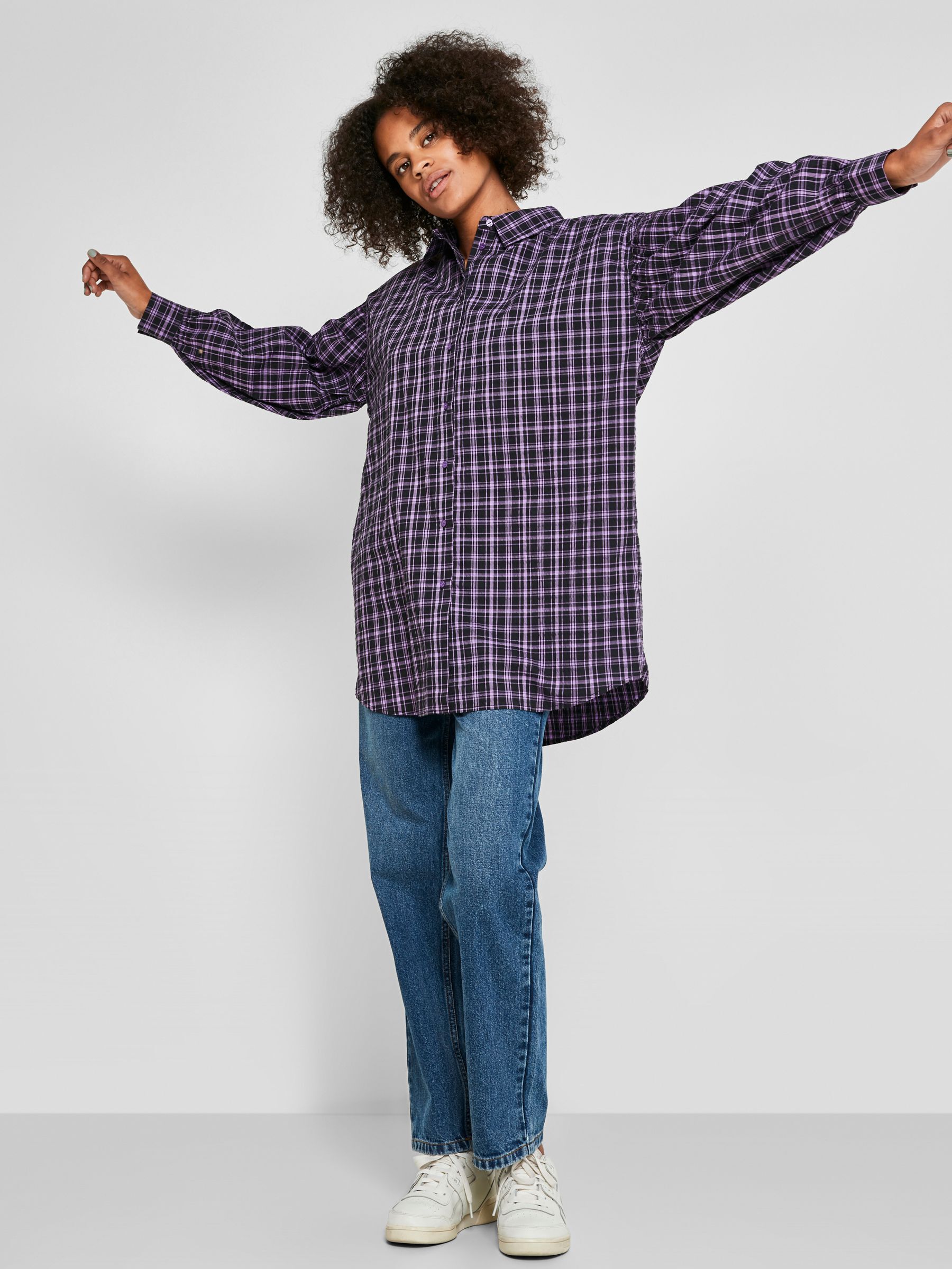 COURT ROBE CHEMISE Violet NOISY MAY
