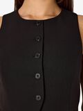 Product image thumbnail - NMMAILE SLEEVELESS WAISTCOAT, Black | 5