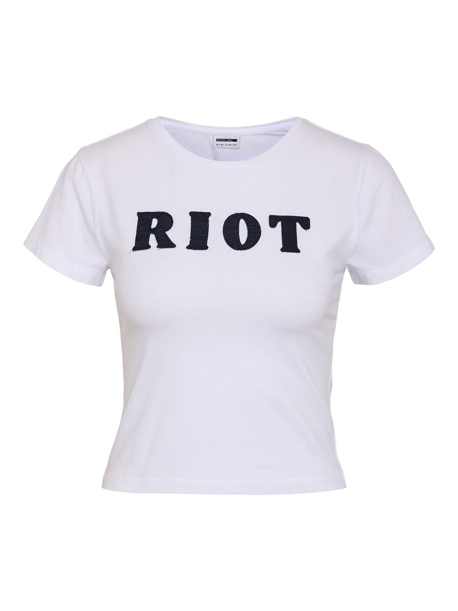 Noisy May PRINTED T-SHIRT, Bright White, highres - 27034842_BrightWhite_1198118_001.jpg