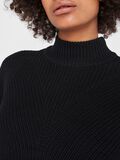 Noisy May HIGH NECK KNITTED PULLOVER, Black, highres - 27012561_Black_006.jpg