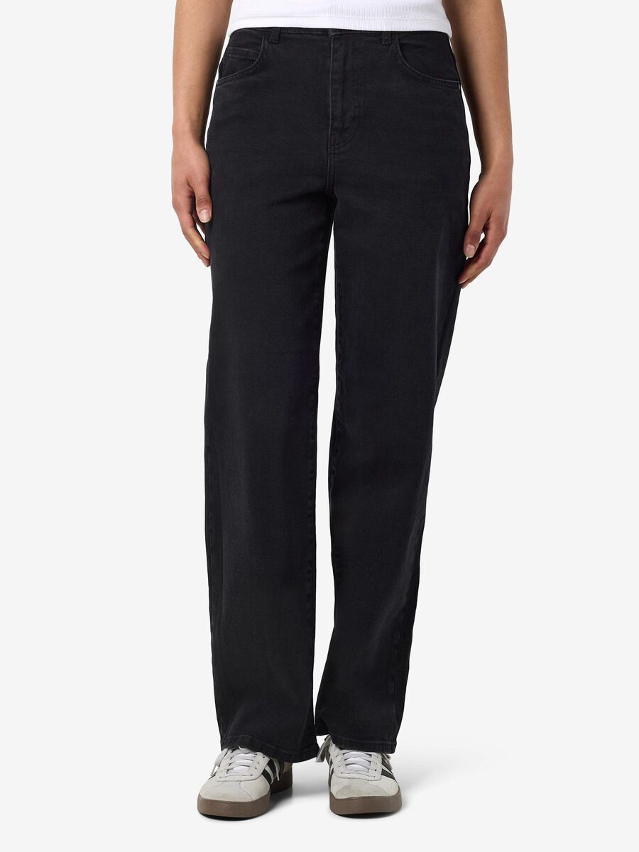 Noisy May NMJOSIE LOOSE-FIT JEANS, Black Denim, highres - 27030571_BlackDenim_003.jpg