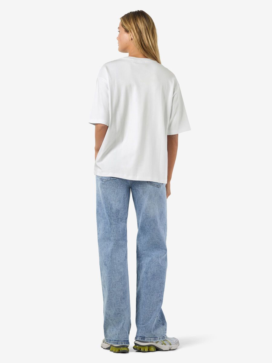 Carousel image - NMKIM T-SHIRT, Bright White | 3