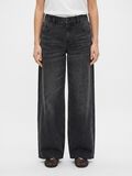 Product image thumbnail - NMKETTIE WIDE FIT JEANS, Black Denim | 1