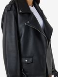Noisy May OVERSIZED IMITATIELEREN JACK, Black, highres - 27027014_Black_006.jpg