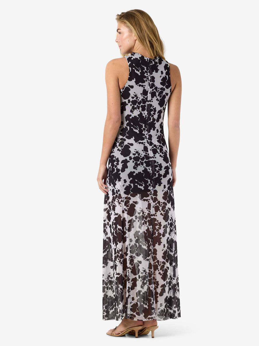 Carousel image - NMMARIKA MAXI MESH KLEID OHNE &Auml;RMEL, Black | 3