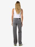 Product image thumbnail - NMYOLANDA STRAIGHT FIT JEANS, Dark Grey Denim | 4