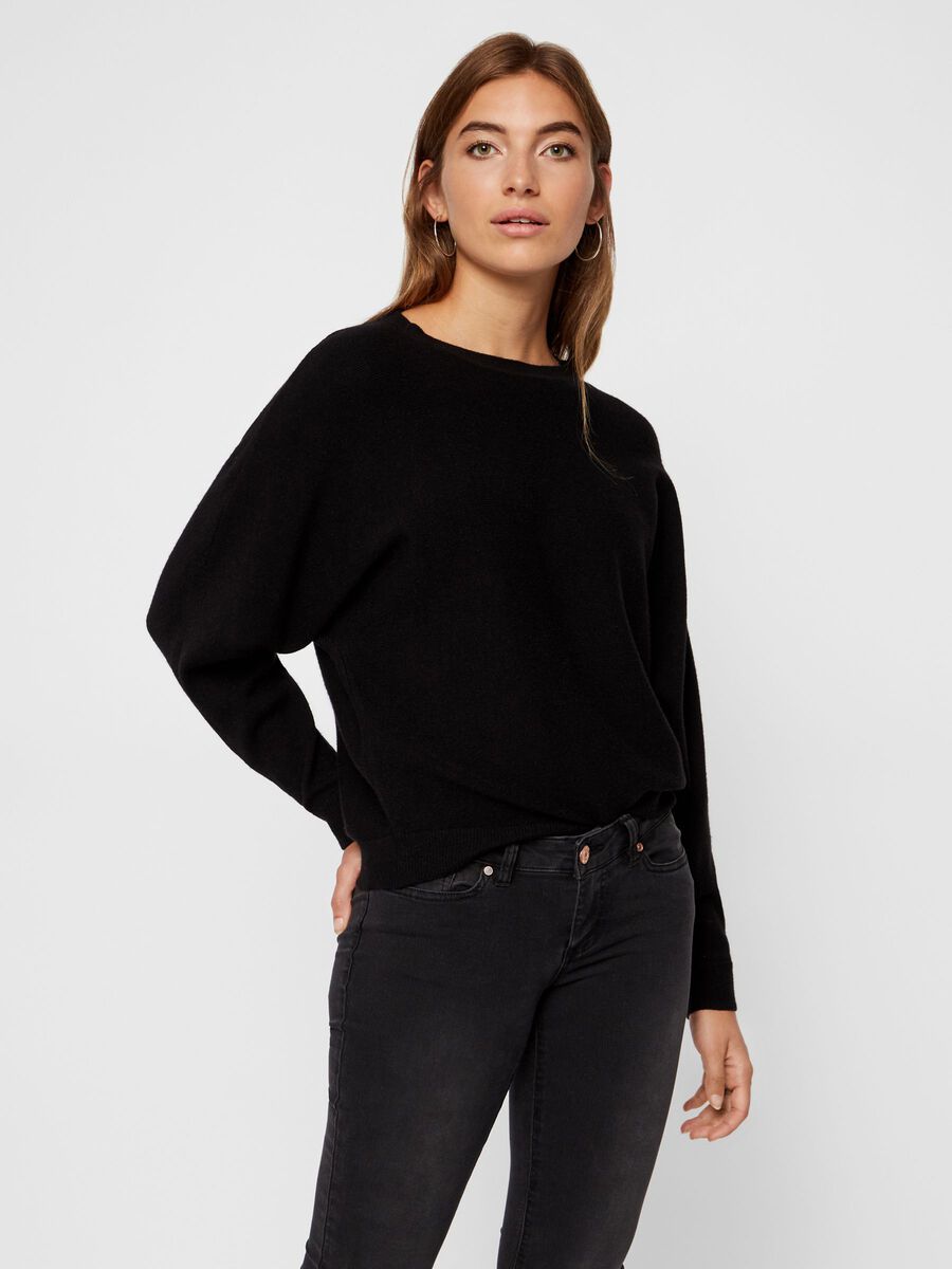 Noisy May MAILLE BLOUSE, Black, highres - 27008296_Black_003.jpg