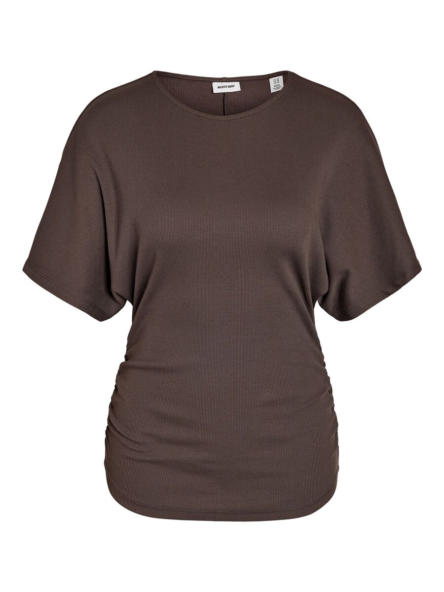 Carousel image - NMABBI T-SHIRT, Chocolate Brown | 2