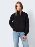 Noisy May HIGH NECK KNITTED PULLOVER, Black, highres - 27017053_Black_007.jpg