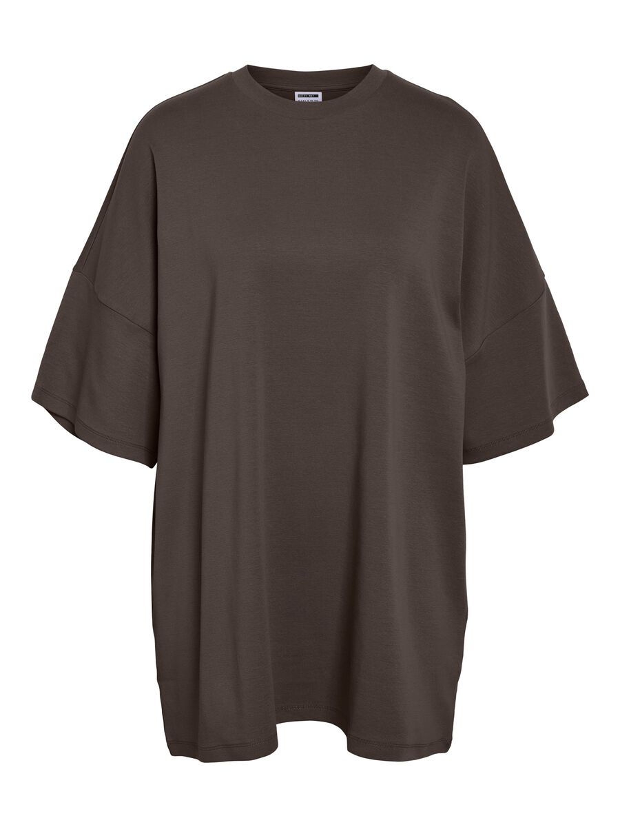 Carousel image - OVERSIZED T-SHIRT, Chocolate Brown | 1