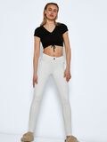 Noisy May NMLUCY NORMAL WAIST SKINNY FIT JEANS, Bright White, highres - 27015674_BrightWhite_007.jpg