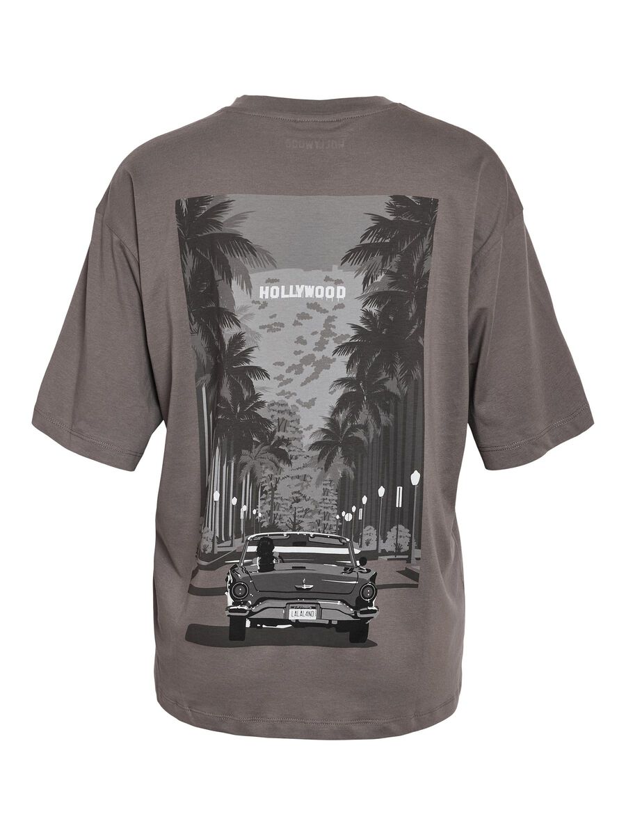 Noisy May CURVE PRINT T-SHIRT, Charcoal Gray, highres - 27034843_CharcoalGray_1198123_002.jpg