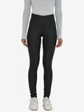 Noisy May NMCALLIE HIGH WAIST COATED TROUSERS, Black, highres - 27012746_Black_003.jpg