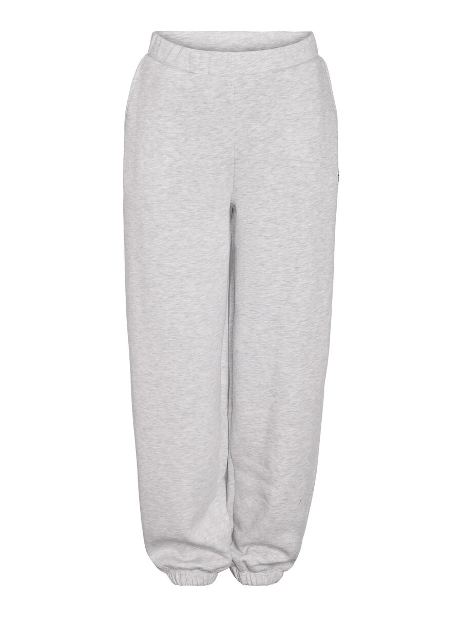 Carousel image - NMVILLA JOGGERS, Light Grey Melange | 2