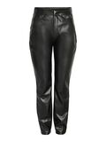 Noisy May CROPPED FAUX LEATHER TROUSERS, Black, highres - 27026067_Black_001.jpg