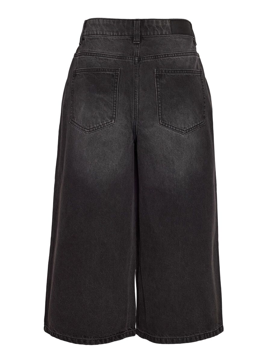 Carousel image - NMRANDY  DENIM SHORTS, Black Denim | 7