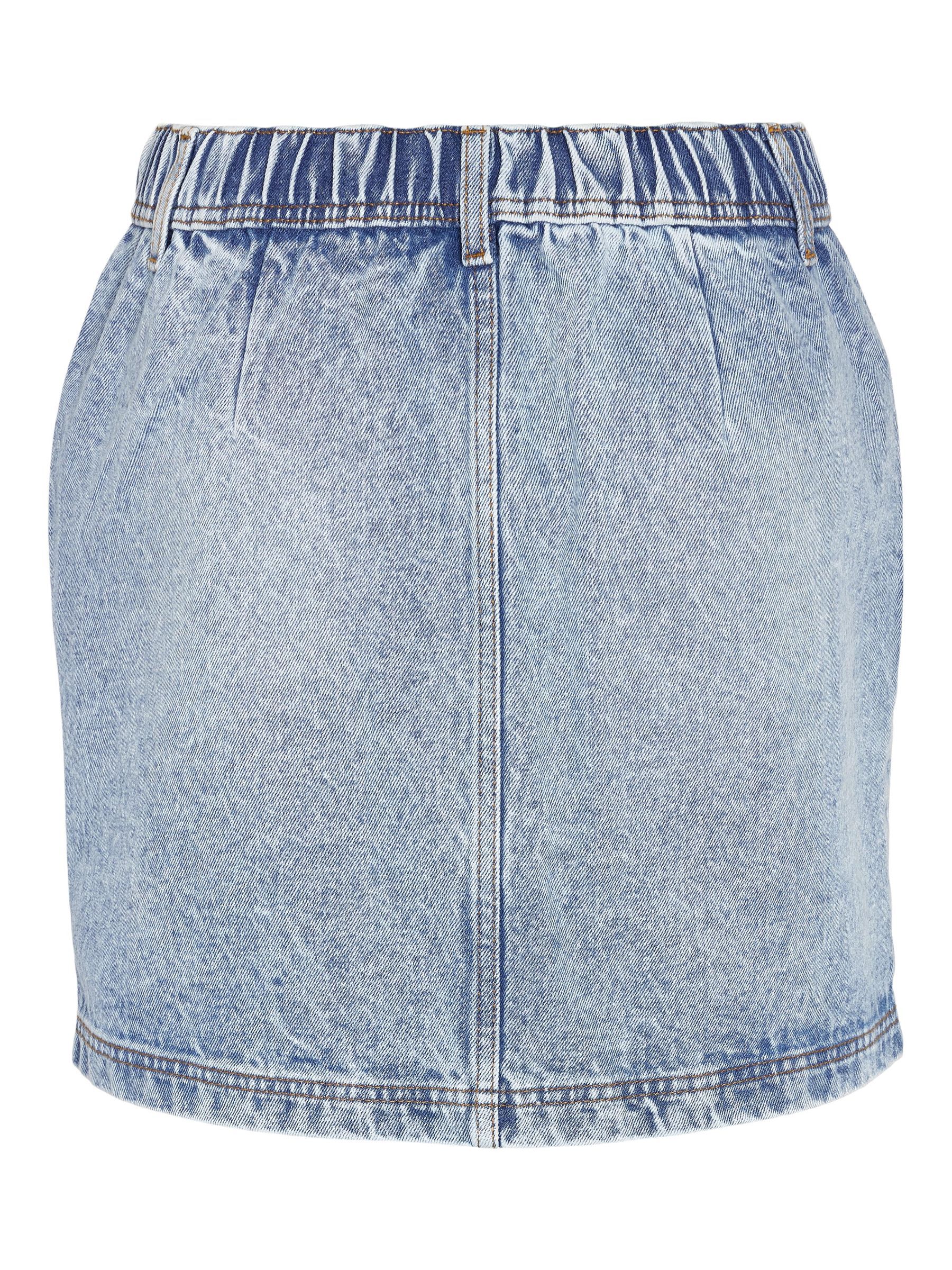 HIGH WAISTED DENIM SKIRT Blue NOISY MAY