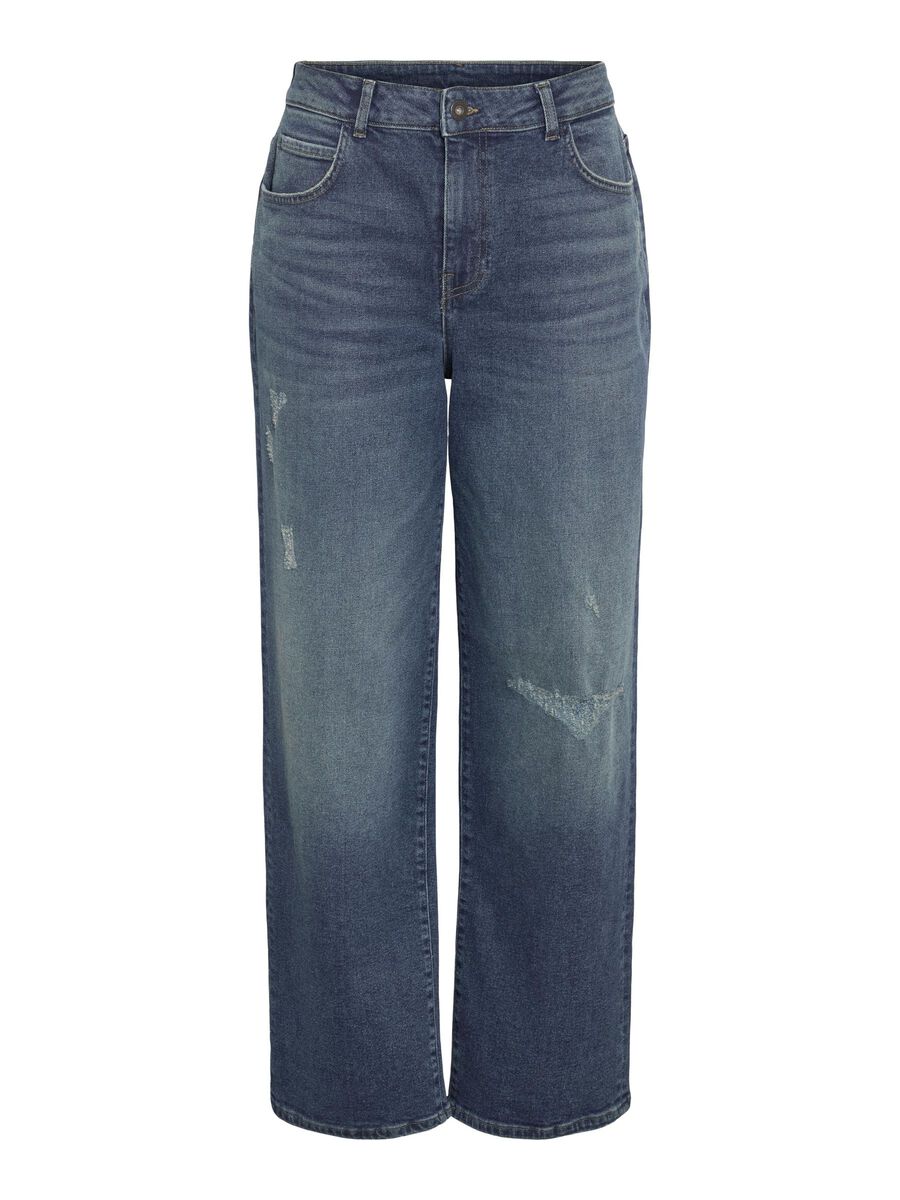 Noisy May NMJOSIE LOOSE-FIT JEANS, Medium Blue Denim, highres - 27034077_MediumBlueDenim_001.jpg