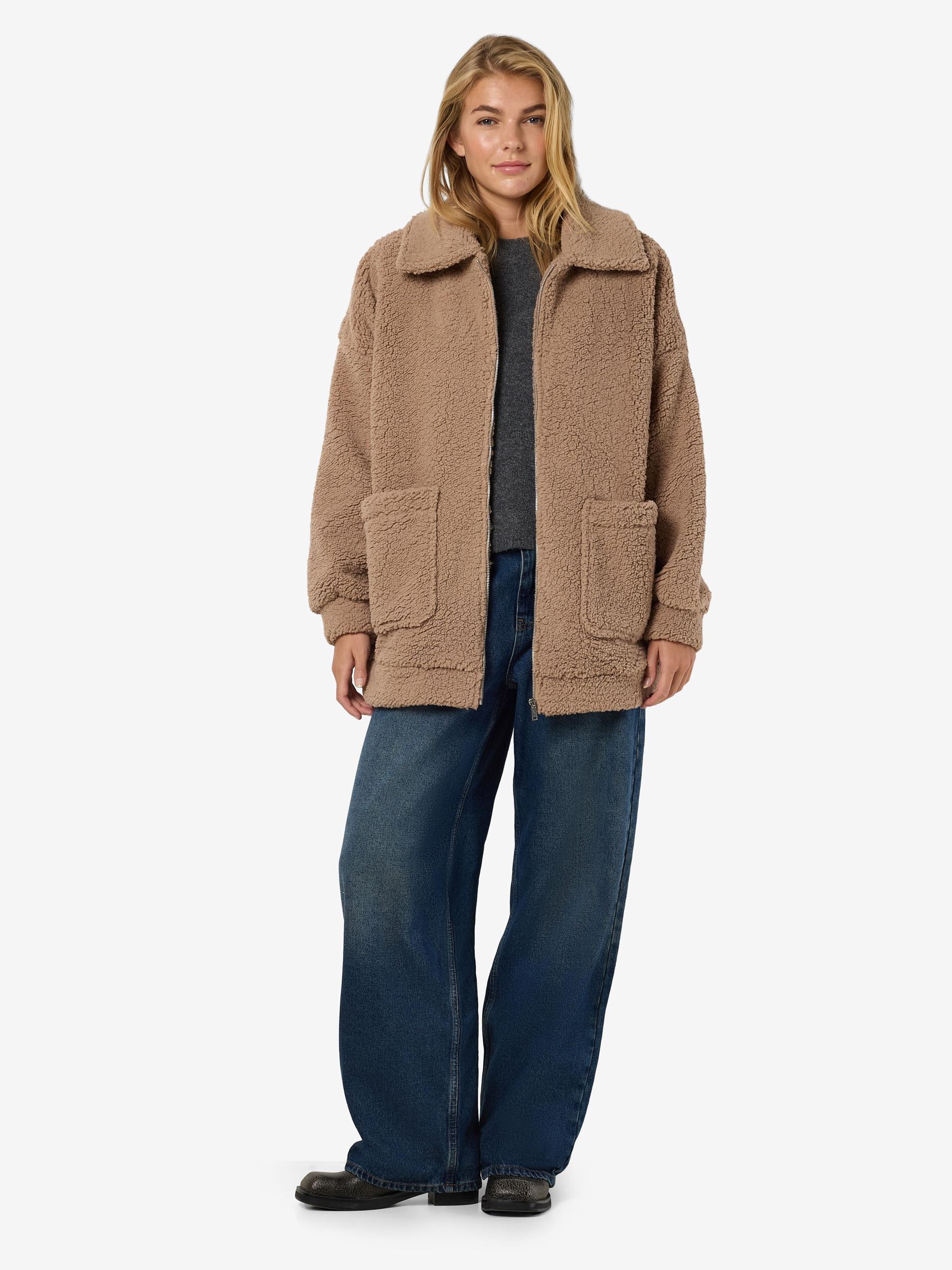 Women s Teddy Coats Jackets Shop online now NOISY MAY