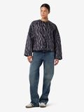 Product image thumbnail - QUILTED JACKET, Charcoal Gray | 4