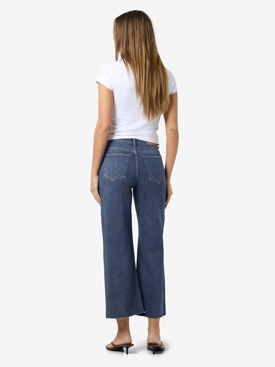 Carousel image - NMDAHLIA WIDE FIT JEANS, Medium Blue Denim | 3