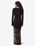 Product image thumbnail - KANT MAXI JURK, Black | 2