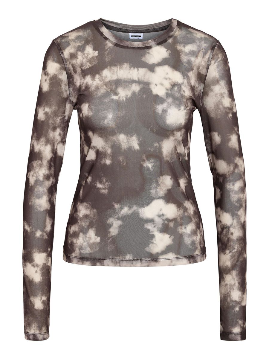 Noisy May LONG SLEEVED MESH TOP, Morel, highres - 27022045_Morel_1165261_001.jpg