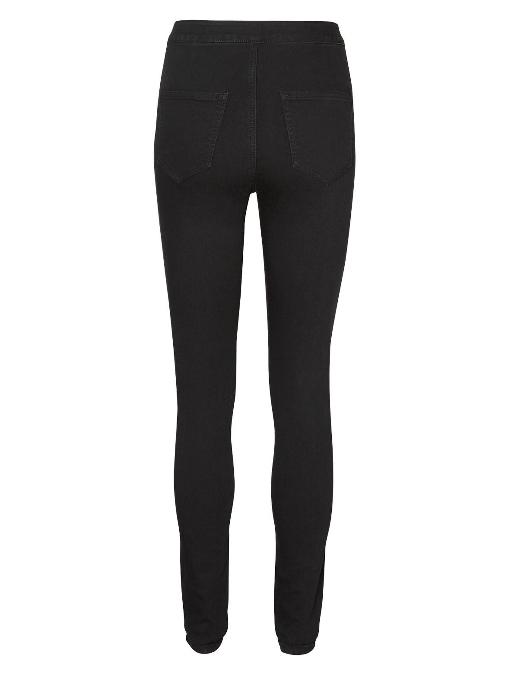 Carousel image - NMELLA SKINNY FIT JEANS, Black | 7