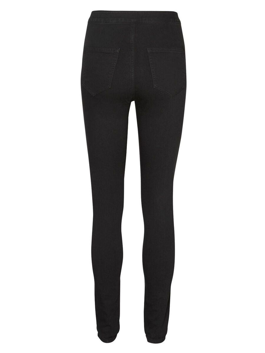 Carousel image - NMELLA JEANSY SKINNY FIT, Black | 7
