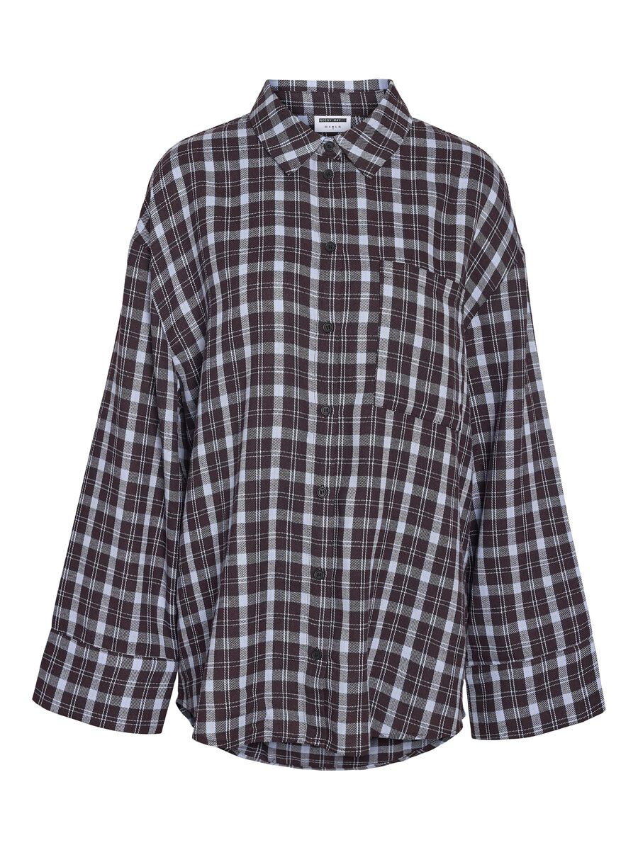 Carousel image - NMZOE CHECKED SHIRT, Fig | 2