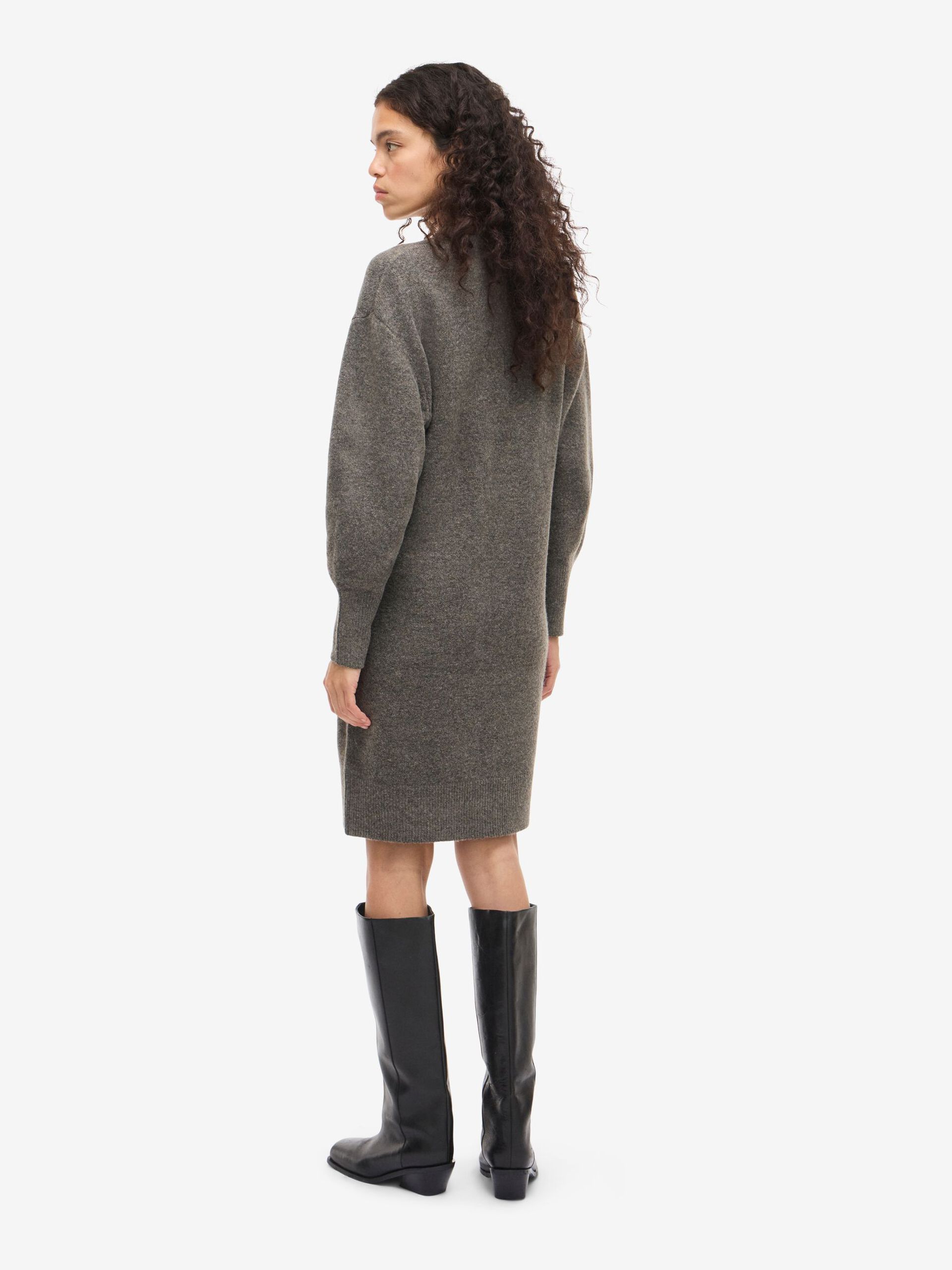 Carousel image - EN MAILLE MINI-ROBE, Morel | 3