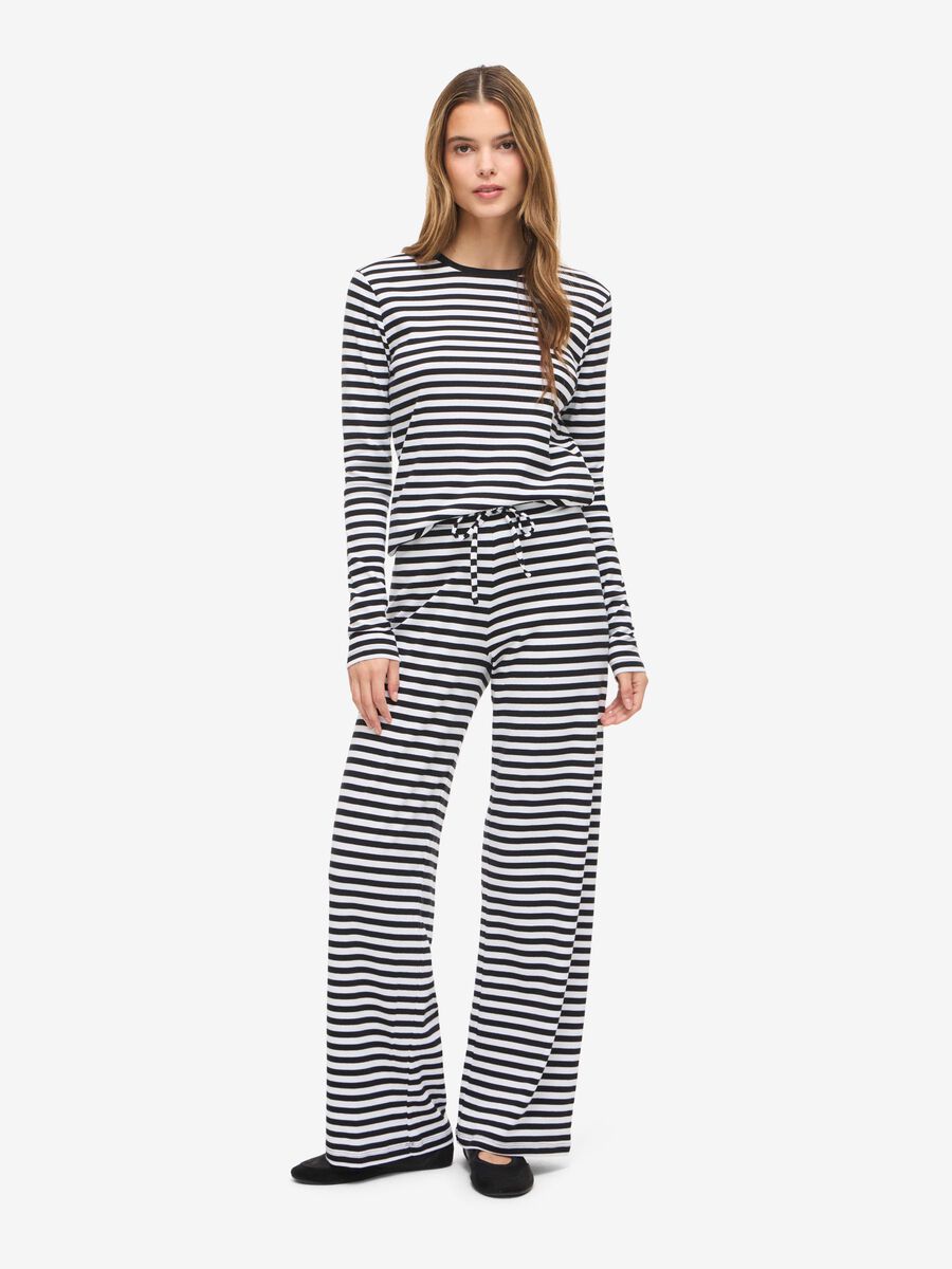 Carousel image - NMSTORMI  LONG SLEEVED TOP, Black | 3