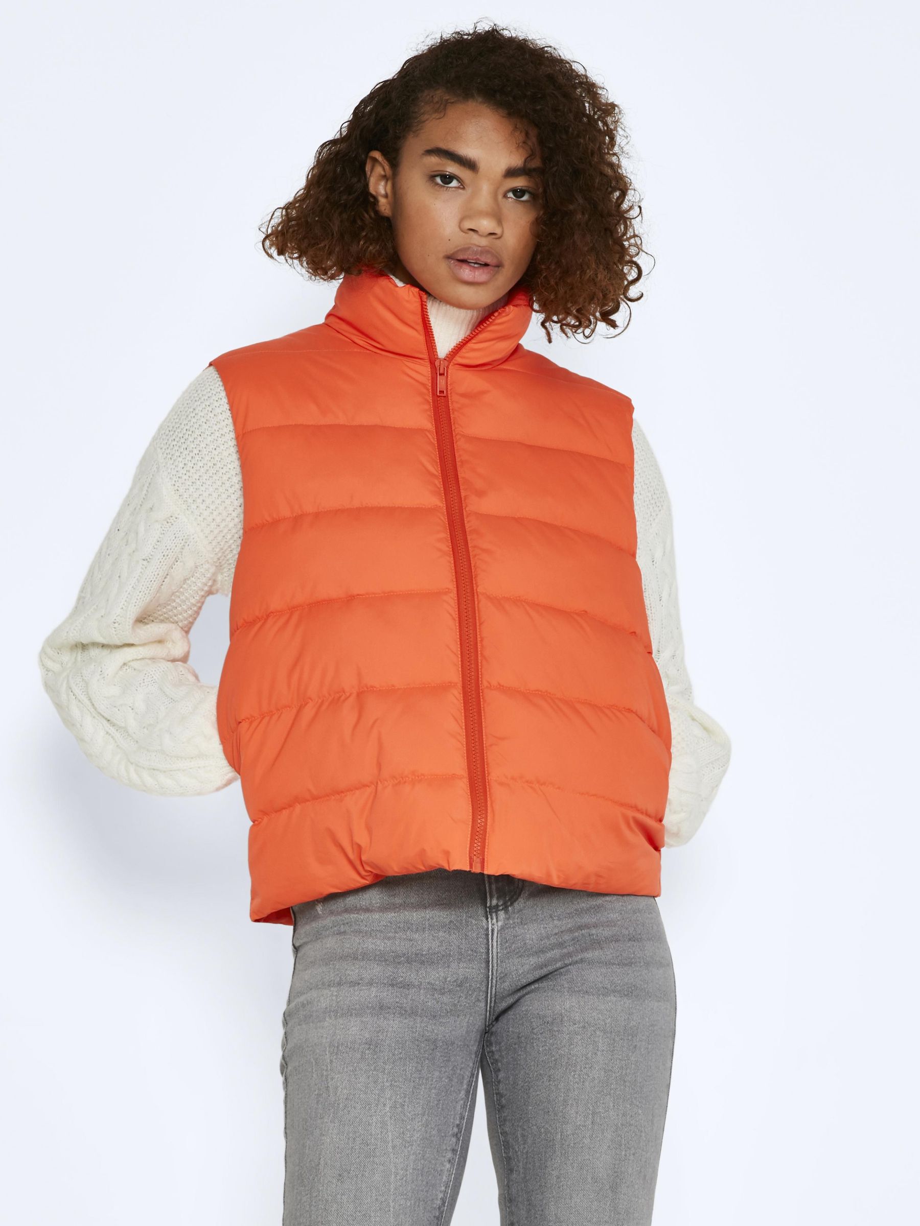 Gilet sans manche orange clearance