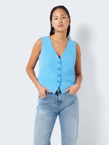 Noisy May SHORT WAISTCOAT, Azure Blue, highres - 27025556_AzureBlue_1030586_007.jpg