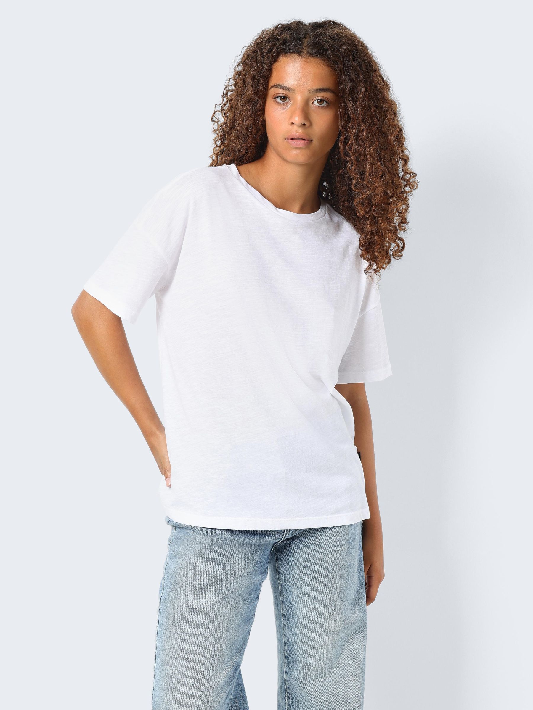 T shirt blanc oversize discount