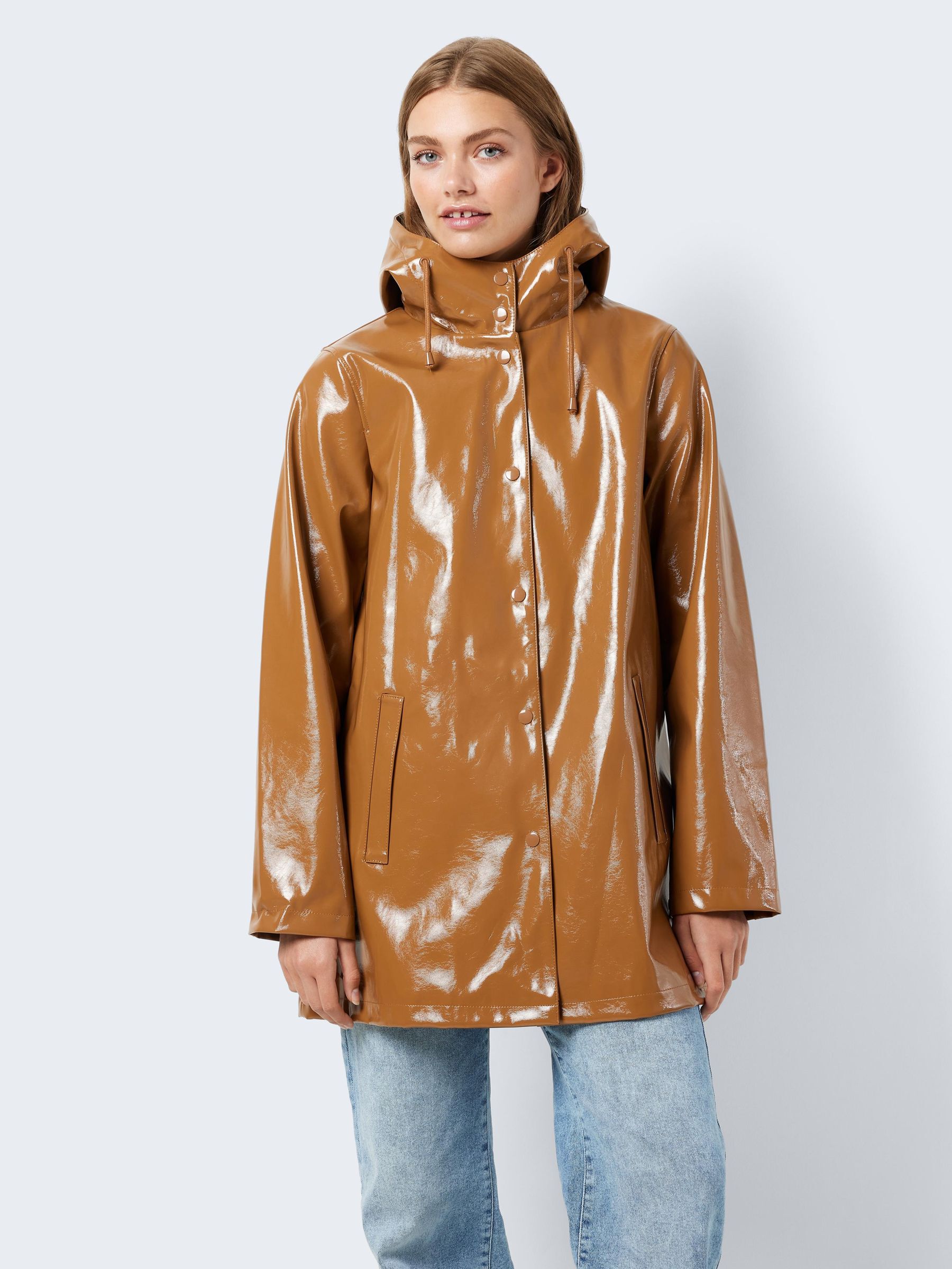 Womens vinyl raincoat store