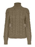 Noisy May STRUCTURED KNITTED PULLOVER, Ermine, highres - 27012408_Ermine_001.jpg