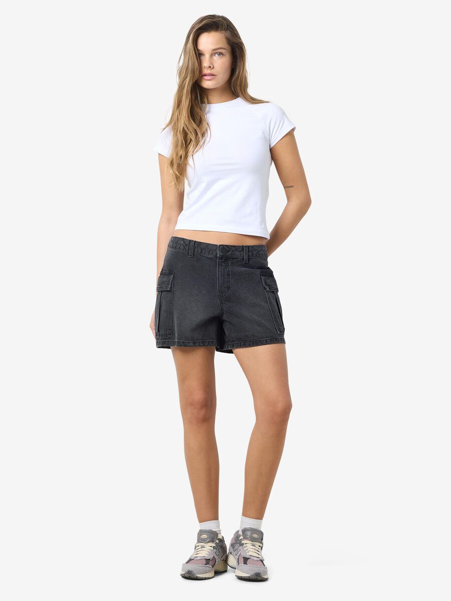 Noisy May CARGO DENIM SHORTS, Black Denim, highres - 27029291_BlackDenim_004.jpg