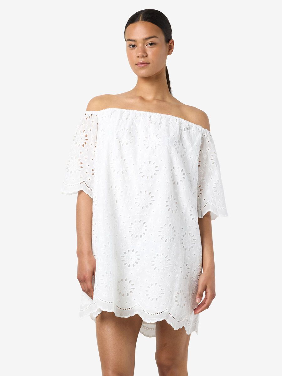 Noisy May BRODERIE ANGLAISE MINI DRESS, Bright White, highres - 27037156_BrightWhite_003.jpg