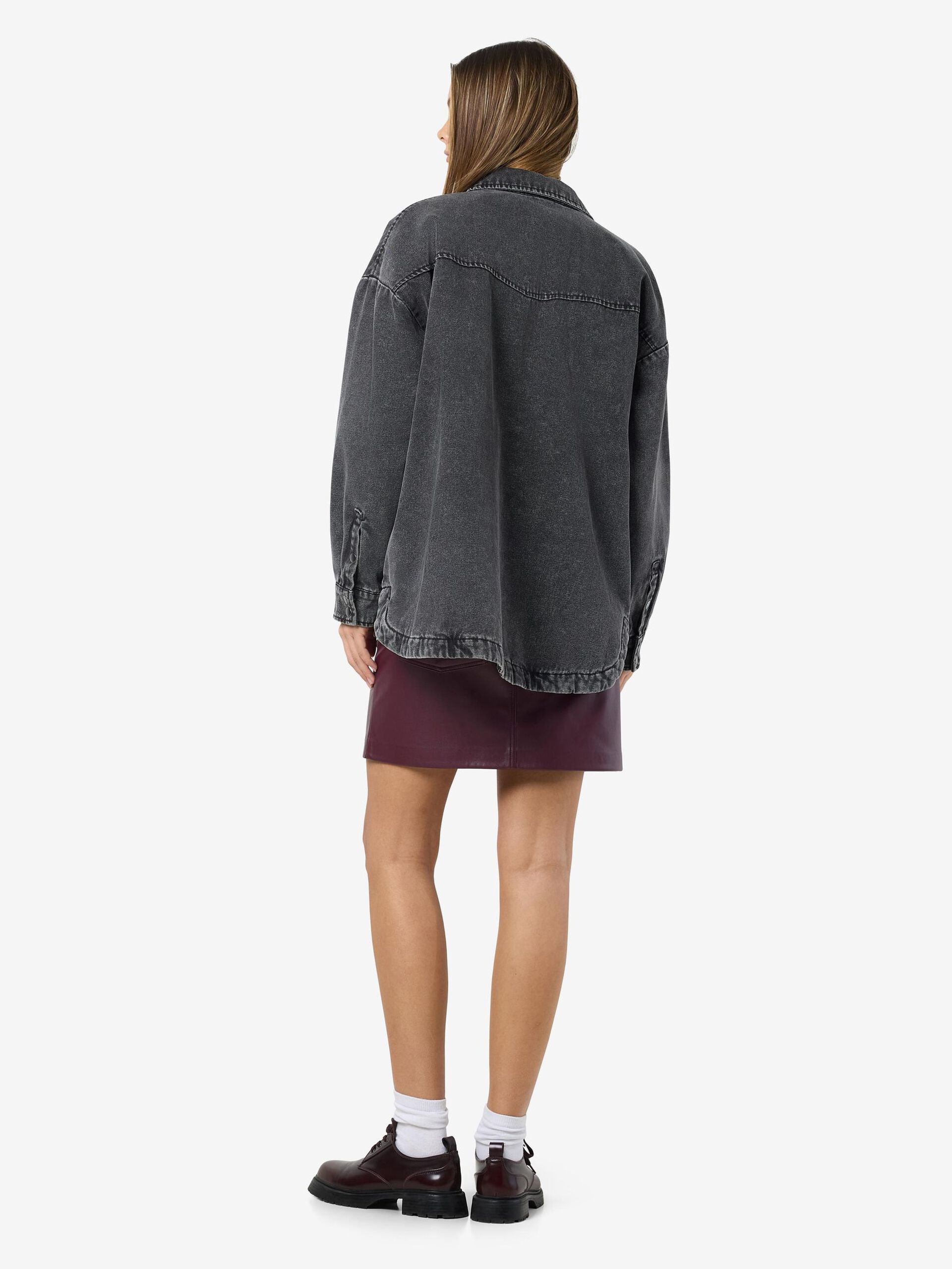 Carousel image - CAMICIA OVER, Dark Grey Denim | 3
