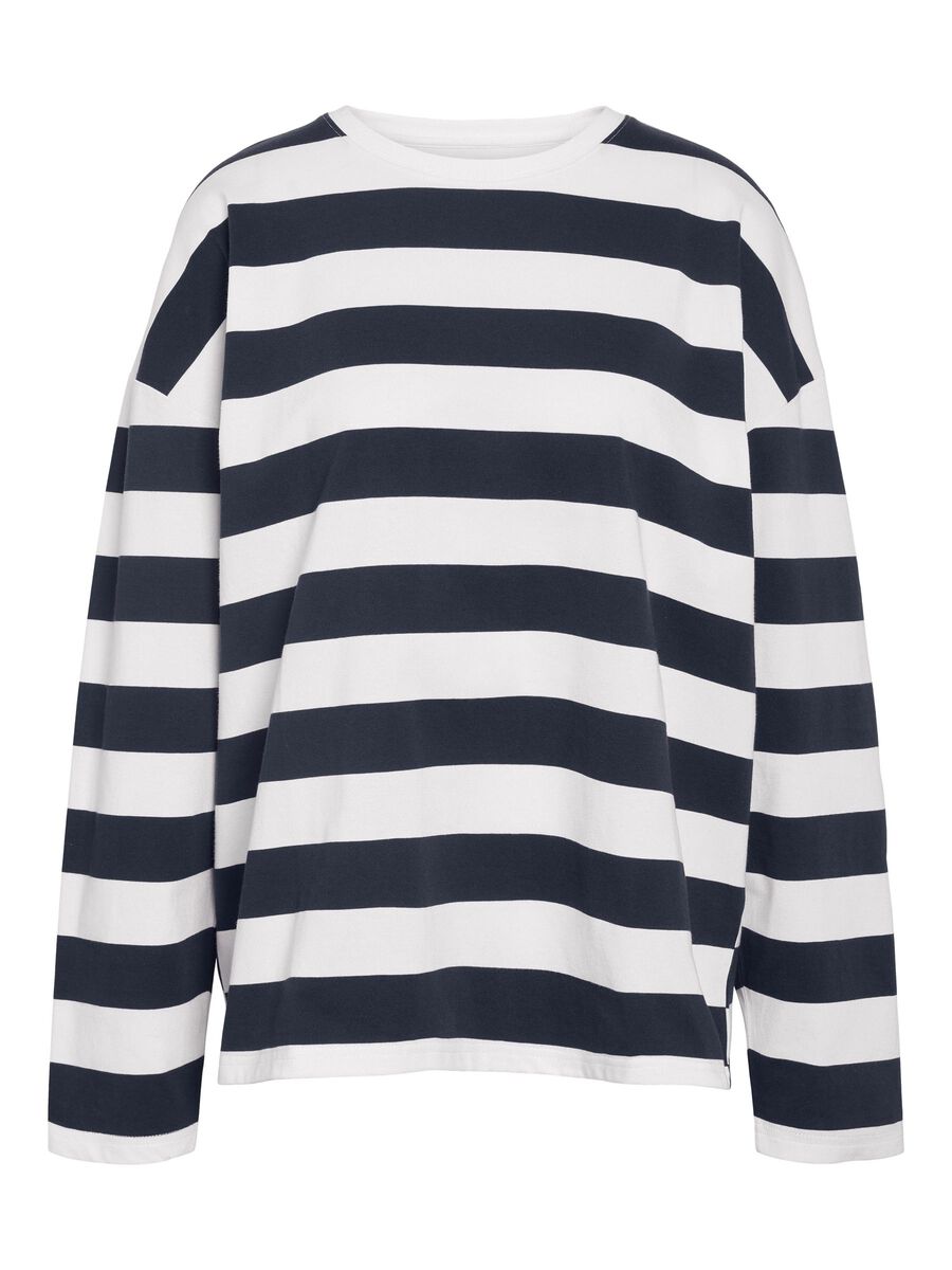 Noisy May STRIPED PULLOVER, Snow White, highres - 27036484_SnowWhite_1236482_001.jpg