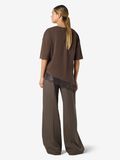 Product image thumbnail 3 LACE DETAILED T-SHIRT, Chocolate Brown