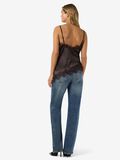 Product image thumbnail - SATIN CAMISOLE, Chocolate Brown | 4